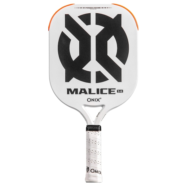 Onix Malice 14 Open Throat Composite Pickleball Paddle KZ8000-MLC14OTCMPWHT - main